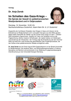 Flyer Vortrag Zorob